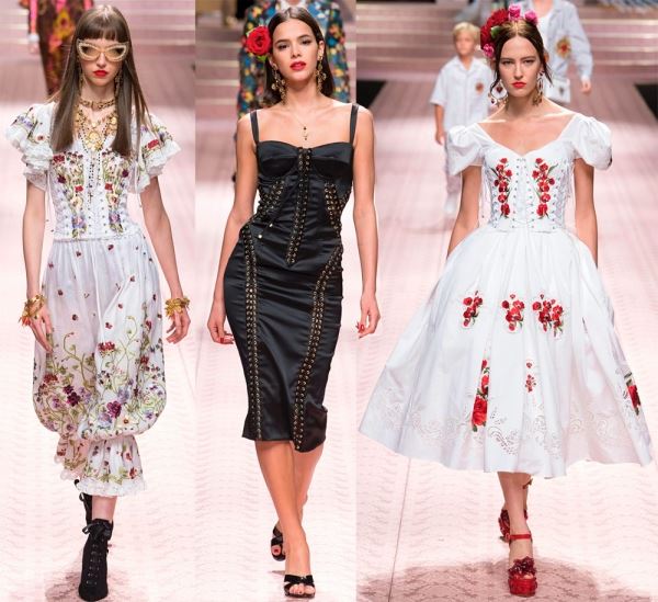 Коллекция Dolce & Gabbana весна-лето 2019
