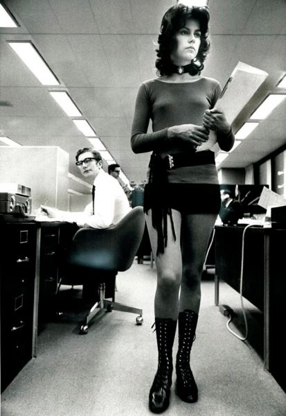 Короткие шорты – самые смелые образы 1970 годов