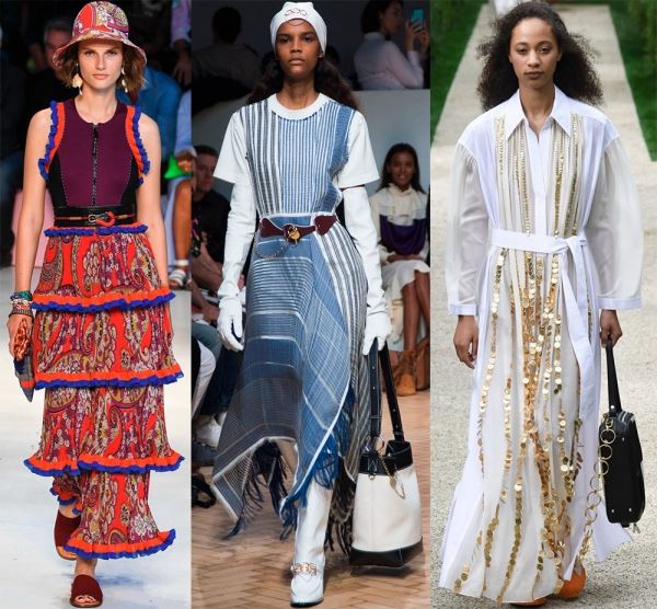Бохо стиль в 2019 году и женская модная одежда